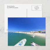 Ilha da Armona Postkarte (Vorne/Hinten)