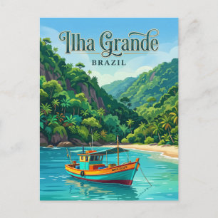 Ilha Grande Brasilien Postkarte