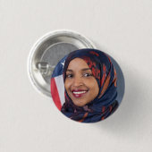 Ilhan Omar Button (Vorne & Hinten)