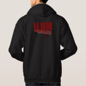 ILHM Logodoppelseitiger Hoodie (dunkel) (Rückseite)