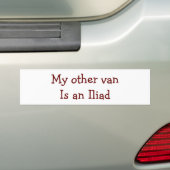 Iliad Autoaufkleber (Auf Auto)