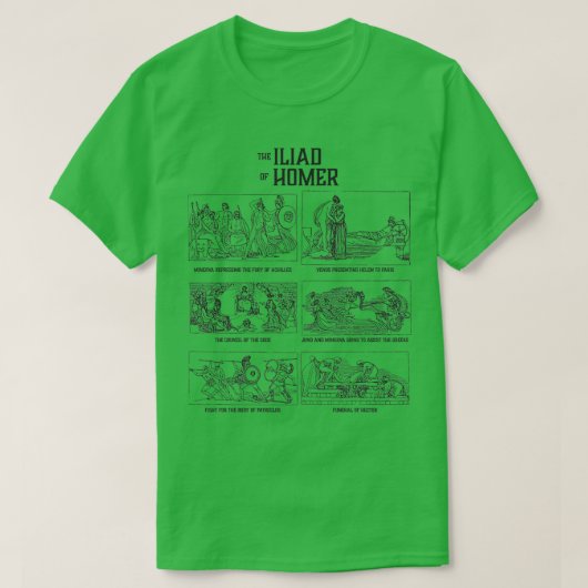 Iliad Homer 2 T-Shirt (Design vorne)