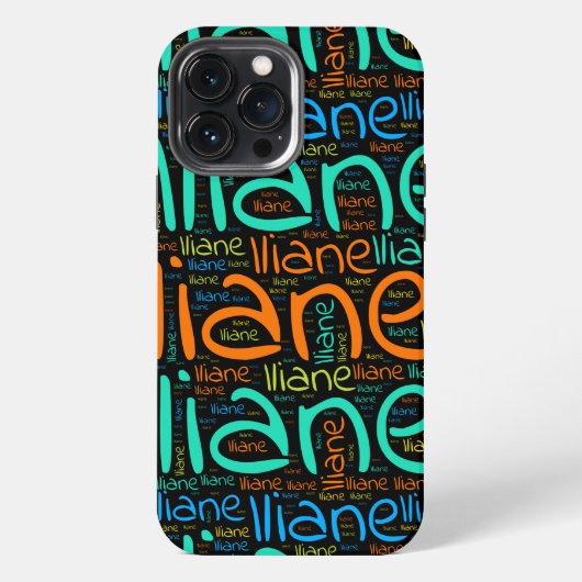 Iliane iPhone Hülle (Rückseite)