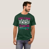 ILike It Hard Im A Drag Racing Girl Car funny T-Shirt (Vorne ganz)