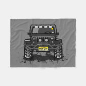 ilikejeeps fleecedecke (Vorderseite (Horizontal))