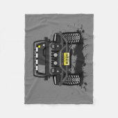 ilikejeeps fleecedecke (Vorderseite)