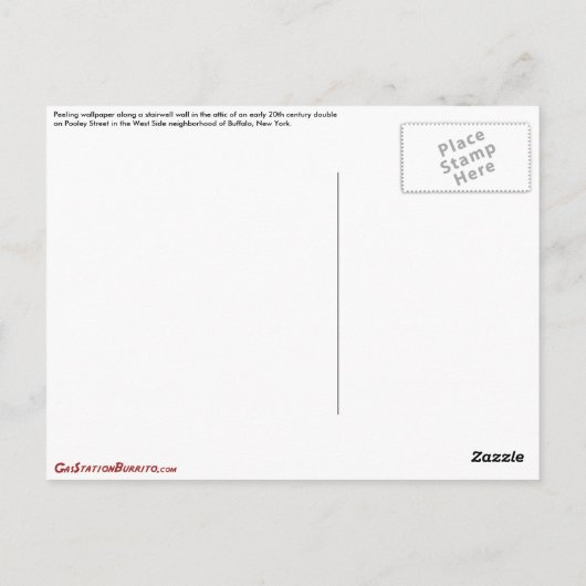 Ilium Public Library Card Nr. 1 Postkarte (Rückseite)