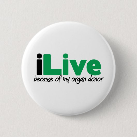 iLive Transplantation Button (Vorderseite)