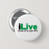 iLive Transplantation Button (Vorne & Hinten)