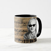 I'll be Bach Gift for Musician, Bach lover Tasse (VorderseiteRechts)