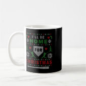 I'll Be Home For Christmas Sell Ugly Christmas  Kaffeetasse (Links)