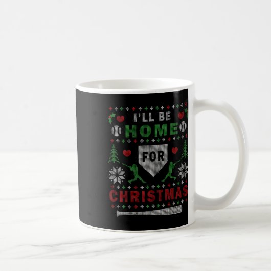 I'll Be Home For Christmas Sell Ugly Christmas  Kaffeetasse (Rechts)