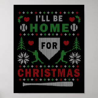 I'll Be Home For Christmas Sell Ugly Christmas  Poster