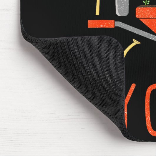 I'll Be In My Office Garden Funny Distressed Garde Mousepad (Ecke)