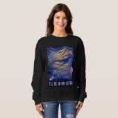 I'll Be In My Office Scuba Diving Snorkeling Women Sweatshirt (Vorne ganz)