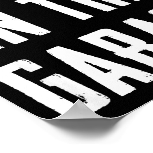 Ill Be In The Garage Funny Sarcastic Mechanic Work Poster (Ecke)