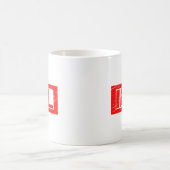Ill Briefmarke Kaffeetasse (Mittel)