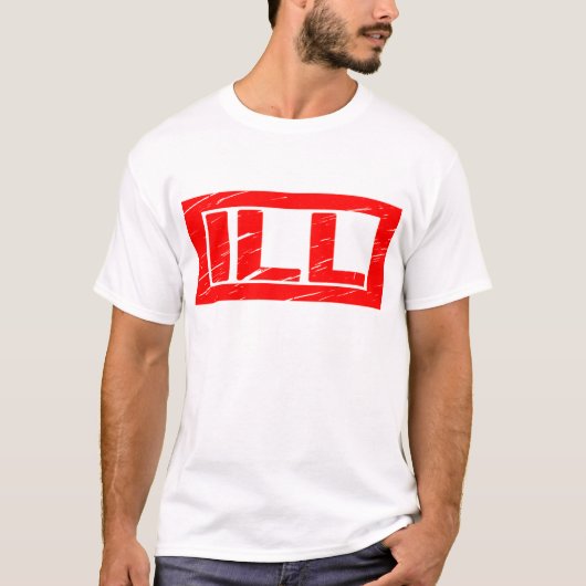 Ill Briefmarke T-Shirt (Vorderseite)