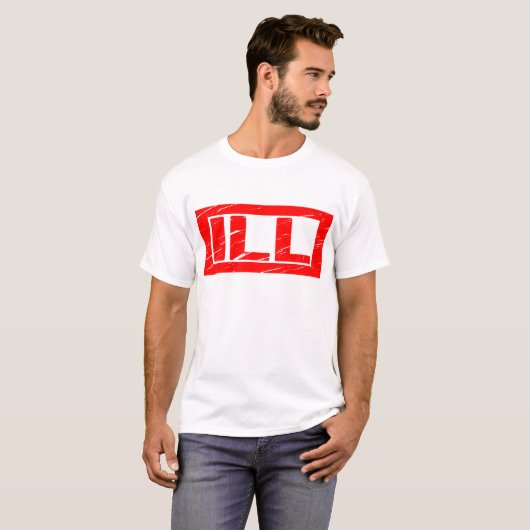 Ill Briefmarke T-Shirt (Vorne ganz)