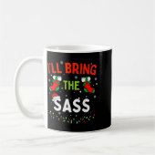 I'll Bring The S Funny Family Matching Christmas Kaffeetasse (Links)