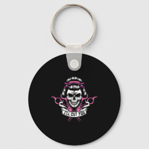 Ill Cut You - Haarstylist Skull Funny Hair Dresser Schlüsselanhänger