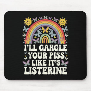 Ill Gargle Ihren Gefallen an seinem Listerine Funn Mousepad