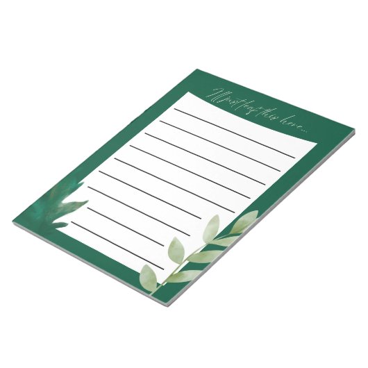 I'll Just Leaf This Here... Notepad Notizblock (angewinkelt)