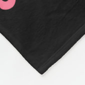 I'll Just Wait Until It's Quiet Halloween Skeleton Fleecedecke (Ecke)