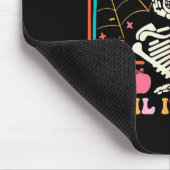 I'll Just Wait Until It's Quiet Halloween Skeleton Mousepad (Ecke)