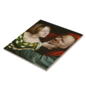 Ill-Matched Lovers (von Quentin Massys) Fliese (Seite)