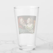 Ill-Matched Lovers (von Quentin Massys) Glas (Rückseite)