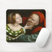 Ill-Matched Lovers (von Quentin Massys) Mousepad (Mit Mouse)
