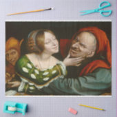 Ill-Matched Lovers (von Quentin Massys) Seidenpapier (Basteln)