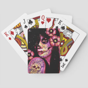 I'll Never Forget Day of the Dead Girl Spielkarten