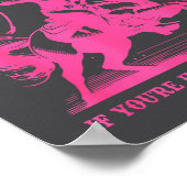 I'll Ride You Bareback If You're Hung Like A Horse Poster (Ecke)