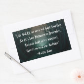 "ILL Scene Quote"-Sticker #2 Rechteckiger Aufkleber (Umschlag)