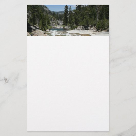 Illilouette Creek - Yosemite-Nationalpark Briefpapier (Vorderseite)