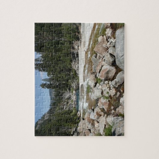 Illilouette Creek - Yosemite-Nationalpark Puzzle (Vertikal)
