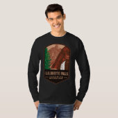 Illilouette Falls Yosemite Nationalpark T-Shirt (Vorne ganz)