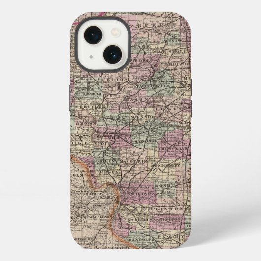 Illinois 10 iPhone hülle (Rückseite)