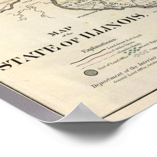 Illinois 10 poster (Ecke)