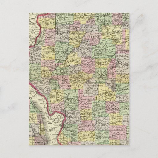 Illinois 10 postkarte (Vorderseite)