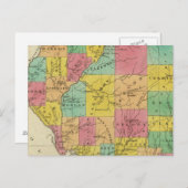 Illinois 11 postkarte (Vorne/Hinten)