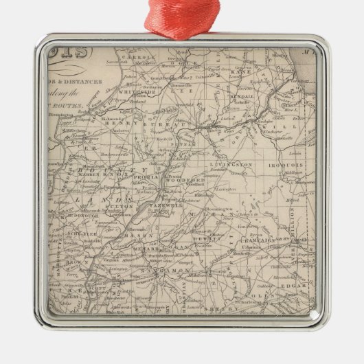 Illinois 12 ornament aus metall (Vorne)