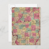 Illinois 12 postkarte (Vorne/Hinten)
