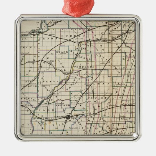 Illinois 13 ornament aus metall (Vorne)