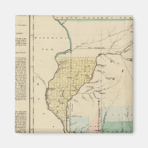 Illinois 1822 magnet