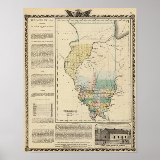 Illinois 1822 poster (Vorne)