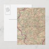 Illinois 2 postkarte (Vorne/Hinten)