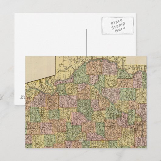 Illinois 2 postkarte (Vorne/Hinten)